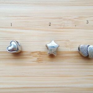 drum bead - tube spacer beads - metal drum beads- tube spacer beads - beads for you 10pcs